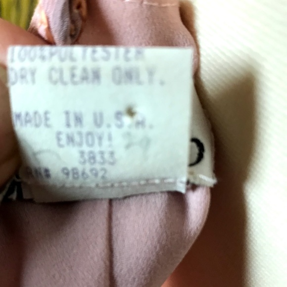 Tessuto pretty pink flower dress Silk - Picture 6 of 6